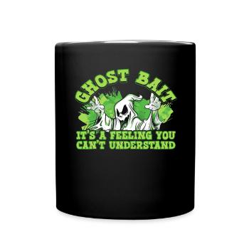 Appât fantôme Paranormal Chasseur de fantômes - Mug uni - noir - Devant