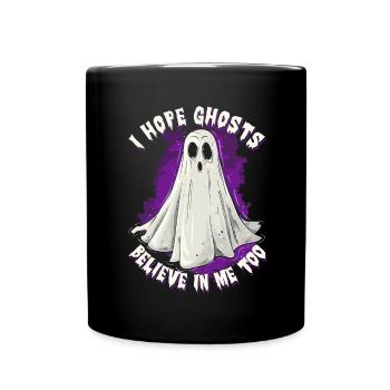 Appât fantôme Paranormal Chasseur de fantômes - Mug uni - noir - Devant