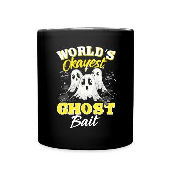 Appât fantôme Paranormal Chasseur de fantômes - Mug uni - noir - Devant
