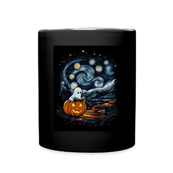 Cadeau d’Halloween Femmes Hommes Enfants Décoration - Mug uni - noir - Devant