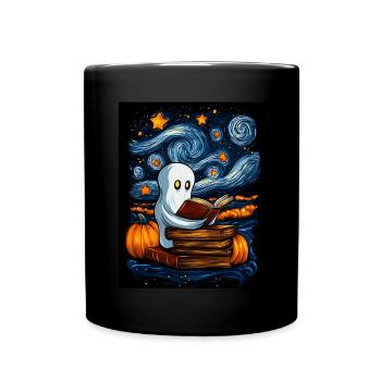 Cadeau d’Halloween Femmes Hommes Enfants Décoration - Mug uni - noir - Devant