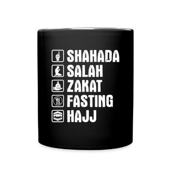 Cadeau musulman pour les musulmans Religion islamique Islam - Mug uni - noir - Devant