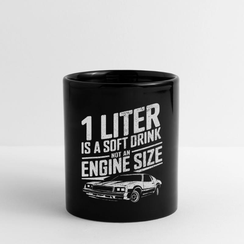 1 Liter is a Soft Drink not an Engine Size Motor E Full Colour Mug