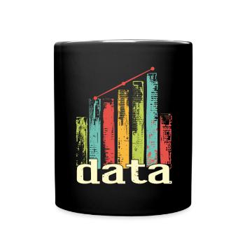 Verhaltensanalyst Datenkodierung - Tasse einfarbig - Schwarz - Vorne