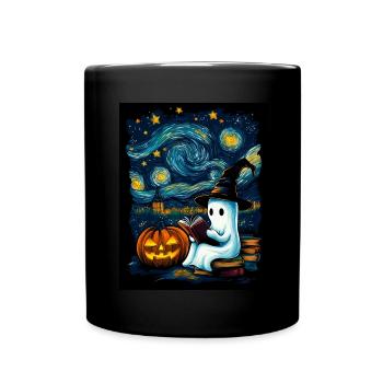 Cadeau d’Halloween Femmes Hommes Enfants Décoration - Mug uni - noir - Devant
