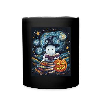 Cadeau d’Halloween Femmes Hommes Enfants Décoration - Mug uni - noir - Devant