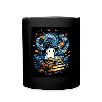 Cadeau d’Halloween Femmes Hommes Enfants Décoration - Mug uni - noir - Devant