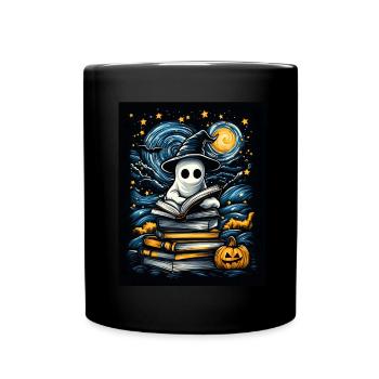 Cadeau d’Halloween Femmes Hommes Enfants Décoration - Mug uni - noir - Devant