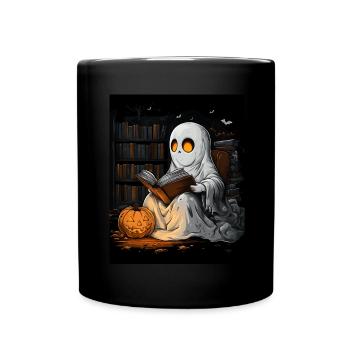 Cadeau d’Halloween Femmes Hommes Enfants Décoration - Mug uni - noir - Devant