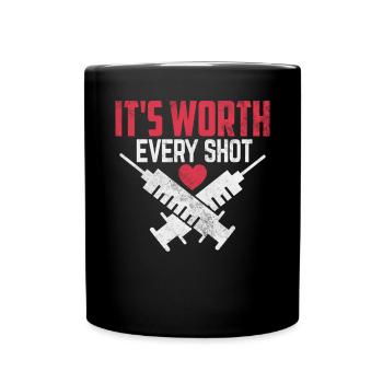 Funny IVF Egg Retrieval Day Embryology - Full Colour Mug - black - Front