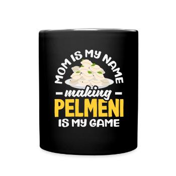 Pelmeni russes, quenelles russes - Mug uni - noir - Devant