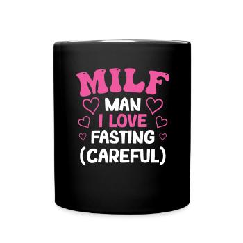 Jeûne intermittent Perte de poids - Mug uni - noir - Devant