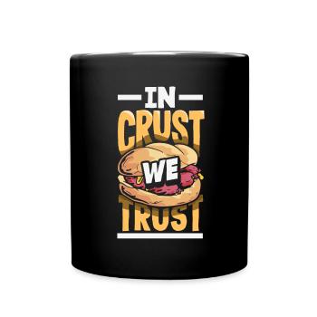 Sandwich Day Snack Celebration Sandwich - Full Colour Mug - black - Front