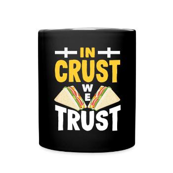 Sandwich Day Snack Celebration Sandwich - Full Colour Mug - black - Front