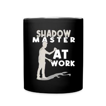 Handschattenpuppenspiel Puppen - Tasse einfarbig - Schwarz - Vorne