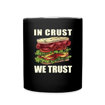 Sandwich Day Snack Celebration Sandwich - Full Colour Mug - black - Front