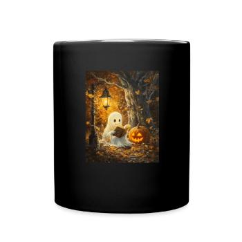Cadeau d’Halloween Femmes Hommes Enfants Décoration - Mug uni - noir - Devant