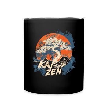 Hiragana Katakana Kaizen-methode Kaizen - Tasse einfarbig - Schwarz - Vorne
