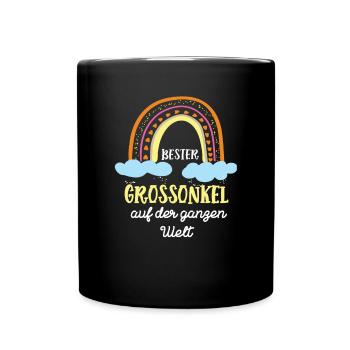 Grossonkel Onkel Großonkel Onkels Gross-Onkel - Tasse einfarbig - Schwarz - Vorne