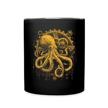 Steam Punk Art Funky Steampunk - Mug uni - noir - Devant
