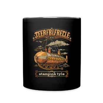 Steam Punk Art Funky Steampunk - Mug uni - noir - Devant