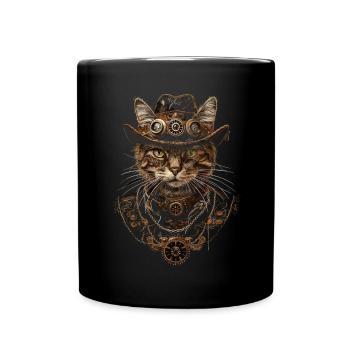 Steam Punk Art Funky Steampunk - Mug uni - noir - Devant