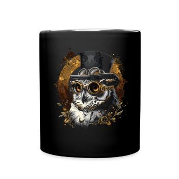 Steam Punk Art Funky Steampunk - Full Colour Mug - black - Front