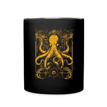 Steam Punk Art Funky Steampunk - Mug uni - noir - Devant