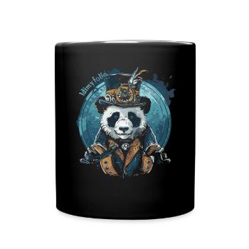 Steam Punk Art Funky Steampunk - Full Colour Mug - black - Front