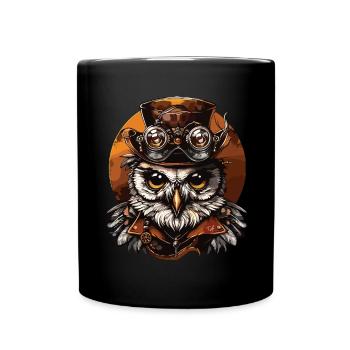 Steam Punk Art Funky Steampunk - Full Colour Mug - black - Front
