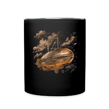 Steam Punk Art Funky Steampunk - Mug uni - noir - Devant