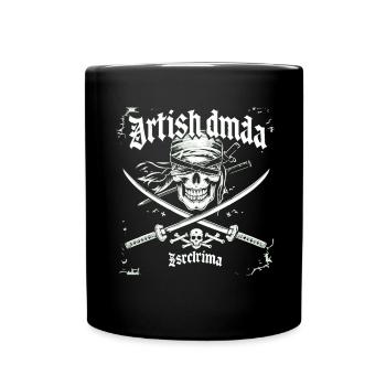 Arnis Eskrima Kali Fma - Tasse einfarbig - Schwarz - Vorne