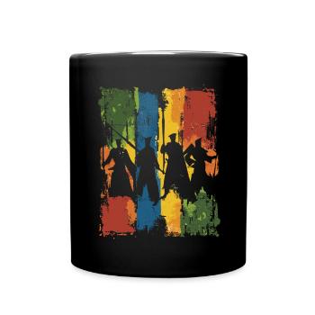 Arnis Eskrima Kali Fma - Tasse einfarbig - Schwarz - Vorne