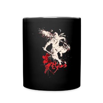 Arnis Eskrima Kali Fma - Tasse einfarbig - Schwarz - Vorne