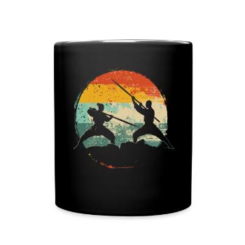 Arnis Eskrima Kali Fma - Tasse einfarbig - Schwarz - Vorne