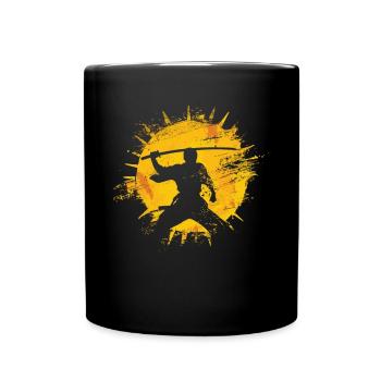 Arnis Eskrima Kali Fma - Tasse einfarbig - Schwarz - Vorne