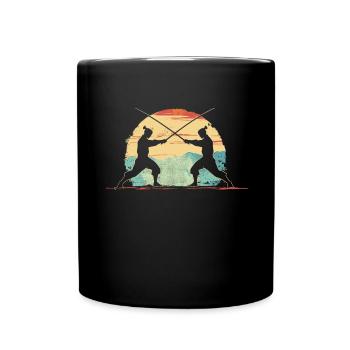 Arnis Eskrima Kali Fma - Tasse einfarbig - Schwarz - Vorne