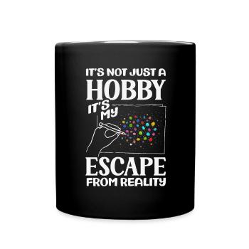 Accessories for Diamond Art Diamond Painter - Full Colour Mug - black - Front