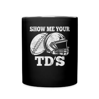 Montrez-moi votre fantasme de commissaire FFL drôle TDS - Mug uni - noir - Devant