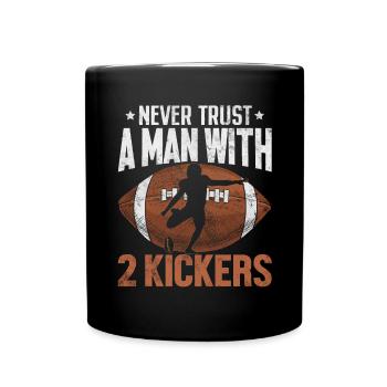 Drôle Football Fantasy Draft Kickers Commissaire - Mug uni - noir - Devant
