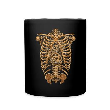 Steampunk Anatomie Steampunk Mécanique - Mug uni - noir - Devant