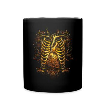 Steampunk Anatomie Steampunk Mécanique - Mug uni - noir - Devant