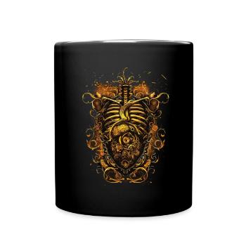 Steampunk Anatomie Steampunk Mécanique - Mug uni - noir - Devant