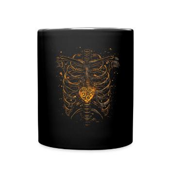 Steampunk Anatomie Steampunk Mécanique - Mug uni - noir - Devant
