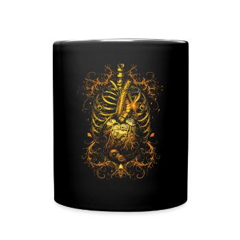 Steampunk Anatomie Steampunk Mécanique - Mug uni - noir - Devant
