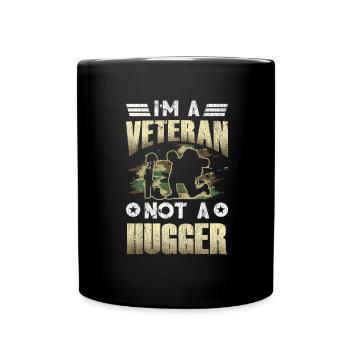 Veteran Medicated Dysfunctional - Tasse einfarbig - Schwarz - Vorne