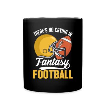 Il n’y a pas de pleurs dans le Fantasy Football Commish - Mug uni - noir - Devant