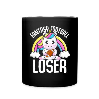 Fantasy Football Loser Commissioner Dernière place - Mug uni - noir - Devant