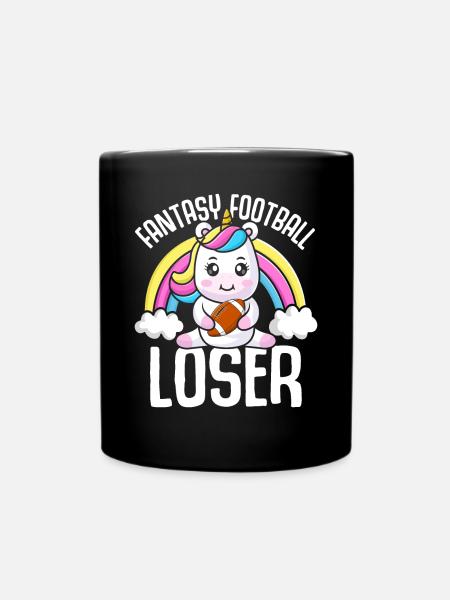Fantasy Football Verlierer Commissioner Letzter Platz - Tasse einfarbig - Schwarz
