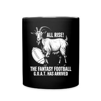All Rise The Fantasy Football GOAT FFL Champion - Mug uni - noir - Devant